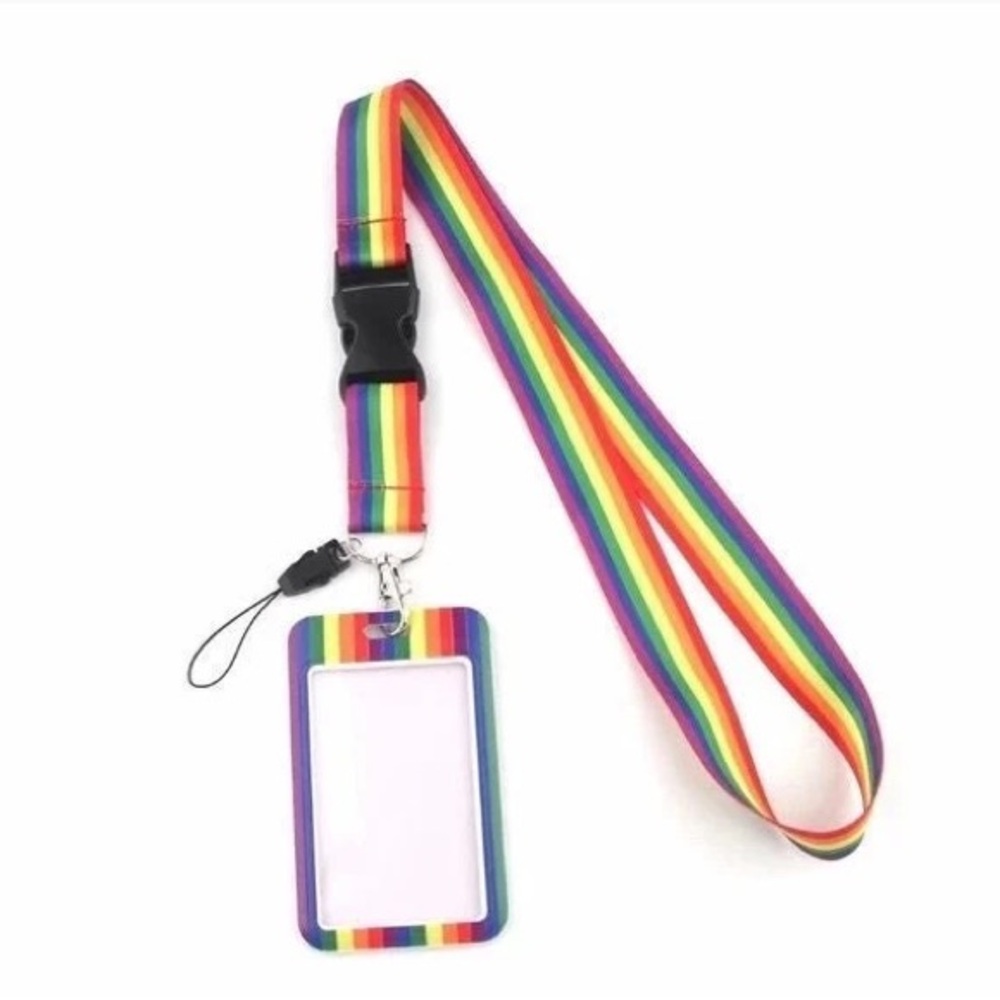 LGBT Themed Doctor Nurse Neck Strap Lanyards Keychain Holder ID Lanyard